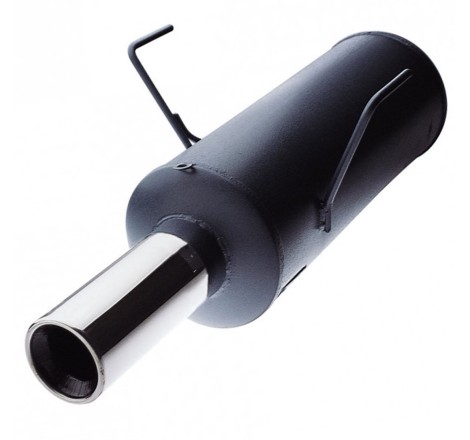 Silencieux / Terminal d'échappement 76mm GT2i pour Peugeot 306 S16 163cv (BV6 / 1997-2001)