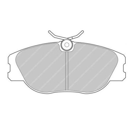 Plaquettes de frein avant Ferodo DS3000 FCP565R pour Renault Clio 2 RS 2.0 / Megane I IDE / Spider (étriers LUCAS/TRW)