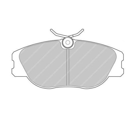 Plaquettes de frein avant Ferodo DS3000 FCP565R pour Alpine A610 3.0 Turbo / Peugeot 306 S16 163cv (étriers LUCAS/TRW)