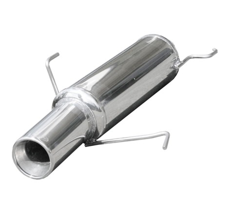 Silencieux / Terminal d'échappement 1X102mm INOXCAR pour Peugeot 306 XSi 2.0 123cv