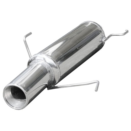 Silencieux / Terminal d'échappement 1X102mm INOXCAR pour Peugeot 306 XSi 2.0 123cv