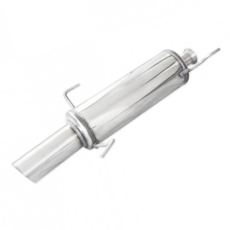 Silencieux / Terminal d'échappement Rallye 1X90mm INOXCAR pour Peugeot 306 XSi 2.0 123cv