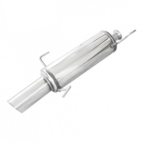 Silencieux / Terminal d'échappement Rallye 1X90mm INOXCAR pour Peugeot 306 XSi 2.0 123cv
