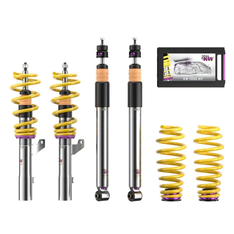 Combinés Filetés KW V3 pour Clio 2 RS 3.0 V6 Sport (phase 2)