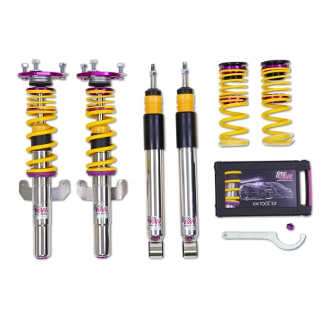 Combinés Filetés KW V3 Clubsport pour Renault Clio 3 RS 2.0 16v 200ch (2010-2014)