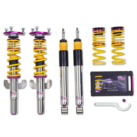 Combinés Filetés KW V3 Clubsport pour Renault Clio 3 RS 2.0 16v 200ch (2010-2014)