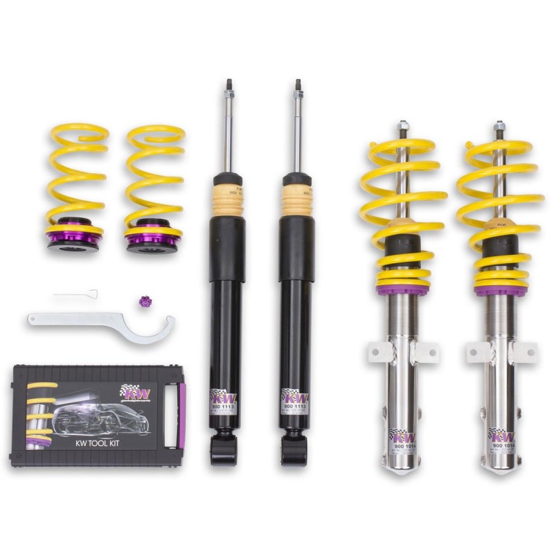 Combinés Filetés KW V1 pour Renault Clio 4 GT TCe 120 EDC