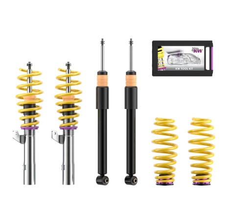 Combinés Filetés KW V2 pour Renault Megane 2 CC 2.0 Turbo