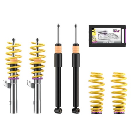 Combinés Filetés KW V2 pour Renault Megane 4 GT DCi 165 / TCe 205