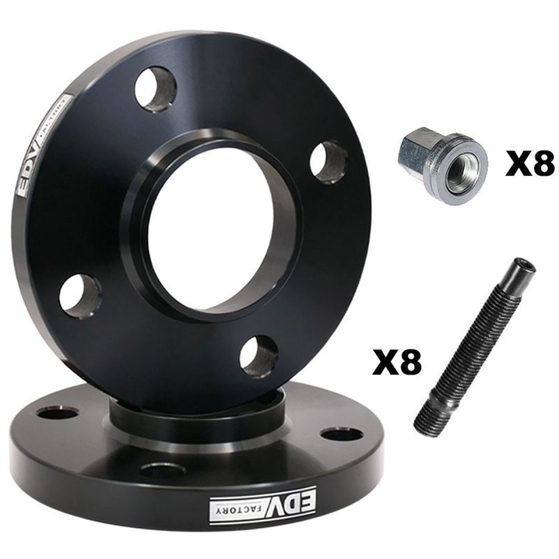 Elargisseurs de voie version RACING pour Peugeot 206 207 (toutes versions) 208 (sauf E-208)