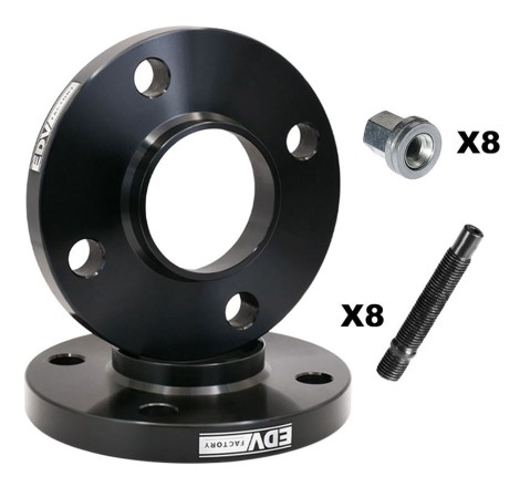 Elargisseurs de voie version RACING pour Peugeot 405 406 407 (toutes versions)