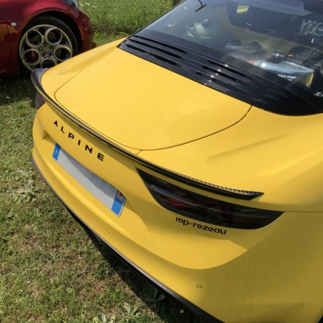 Spoiler de coffre Becquet Alpine A110 Cup / GT4 / RGT en carbone