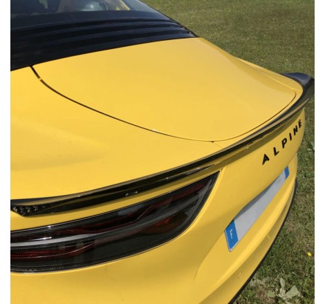 Spoiler de coffre Becquet Alpine A110 Cup / GT4 / RGT en carbone