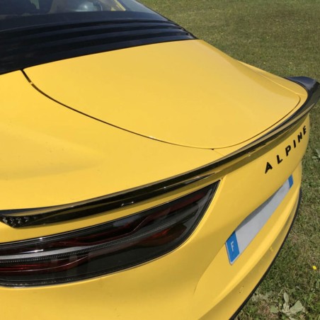 Spoiler de coffre Becquet Alpine A110 Cup / GT4 / RGT en carbone