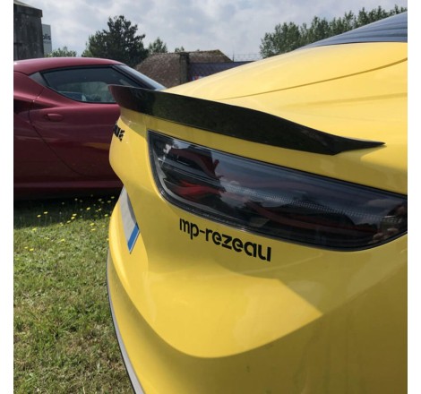 Spoiler de coffre Becquet Alpine A110 Cup / GT4 / RGT en carbone