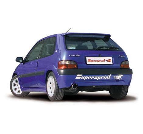 Intermédiaire d'échappement Supersprint pour catalyseur d'origine CITROËN SAXO 16v VTS (1996-2003)