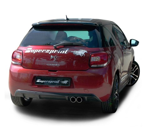 Intermédiaire / Tube central Supersprint pour Citroën DS3 THP