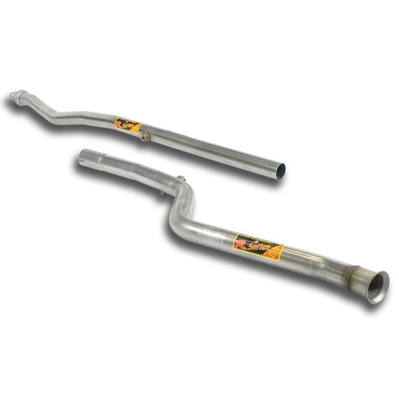 Intermédiaire / Tube central Supersprint pour Peugeot 106 XSi / GTi / Rallye (1993-2004 / Remplace le catalyseur)