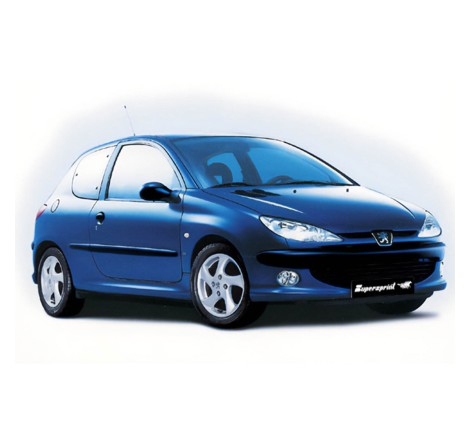 Silencieux central Supersprint pour Peugeot 206 XS 16V
