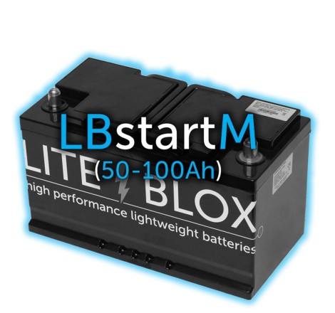 Batterie LBstartS light starter battery 50-100Ah