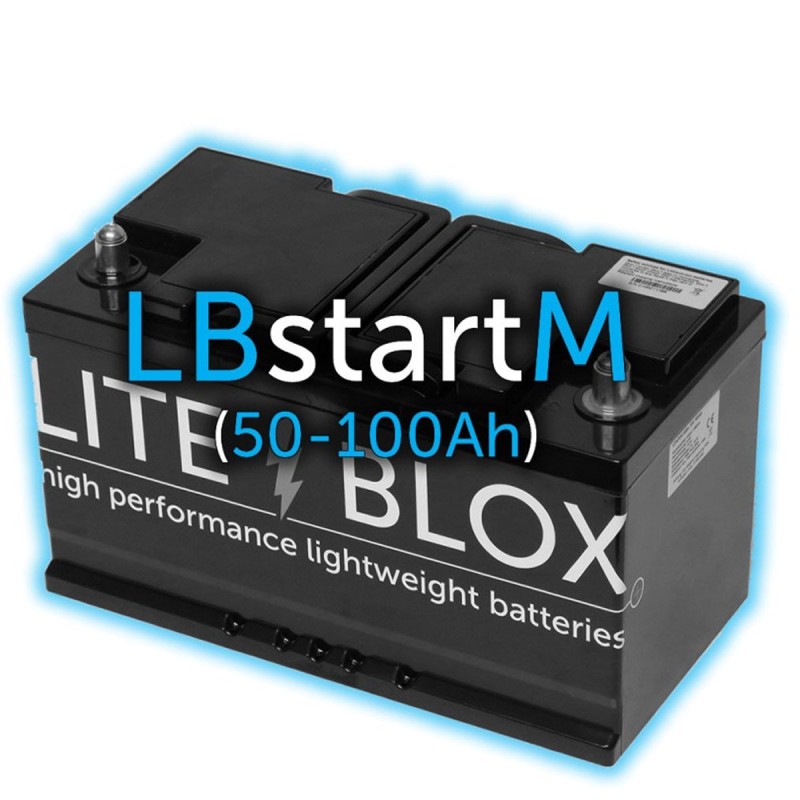 Batterie LBstartS light starter battery 50-100Ah