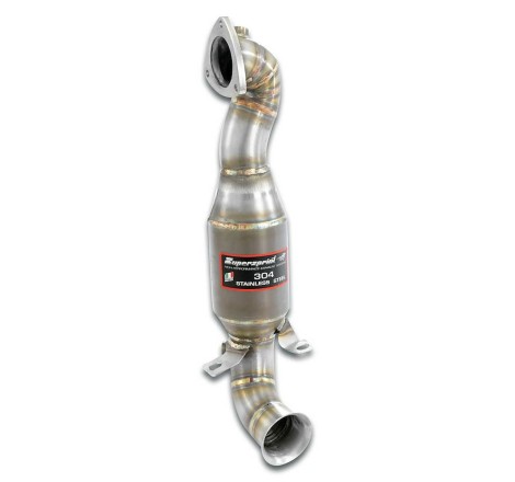 DownPipe Supersprint avec catalyseur métallique 200CC pour Peugeot 207 et 208 THP / 208 GTi