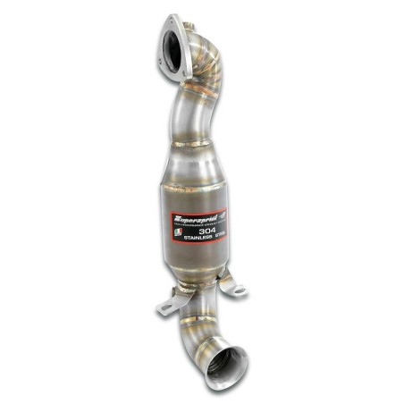 DownPipe Supersprint avec catalyseur métallique 200CC pour Peugeot 207 et 208 THP / 208 GTi