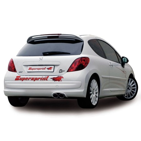 DownPipe Supersprint avec catalyseur métallique 200CC pour Peugeot 207 et 208 THP / 208 GTi