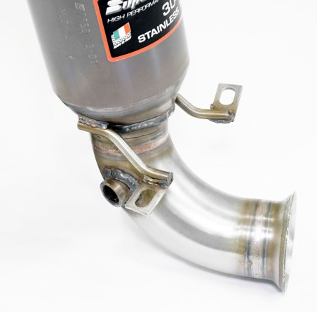 DownPipe Supersprint avec catalyseur métallique 100CC pour Peugeot 207 et 208 THP / 208 GTi