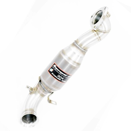 DownPipe Supersprint avec catalyseur métallique 100CC pour Peugeot 207 et 208 THP / 208 GTi