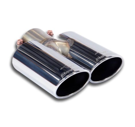 Embouts d'échappement 90x70 Supersprint pour Peugeot 207 RC 16V / 208 GTi