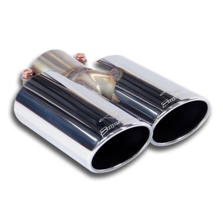 Embouts d'échappement 90x70 Supersprint pour Peugeot 207 RC 16V / 208 GTi