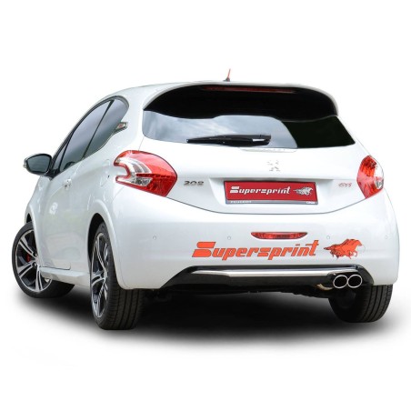 Front Pipe / Tube avant Supersprint pour Peugeot 207 RC 16V