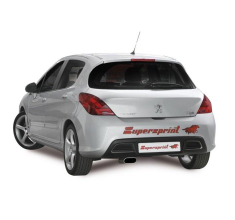 DownPipe Supersprint avec catalyseur métallique 200CC pour Peugeot 308 I THP / GTi
