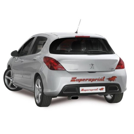 DownPipe Supersprint avec catalyseur métallique 100CC pour Peugeot 308 I THP / GTi / 308 II GT