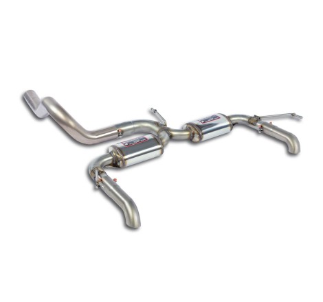Silencieux arrière "Racing" Supersprint pour Peugeot 308 II GT (modèles avec sortie d'échappement uniquement à gauche)