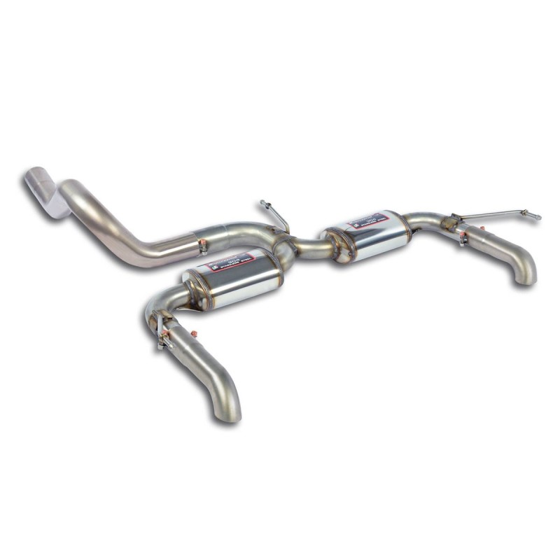 Silencieux arrière "Racing" Supersprint pour Peugeot 308 II GT (modèles avec sortie d'échappement uniquement à gauche)