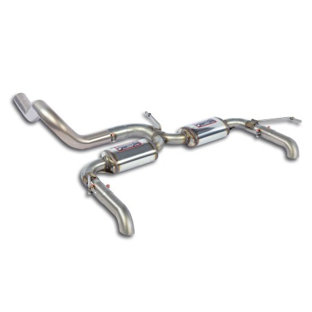 Silencieux arrière "Racing" Supersprint pour Peugeot 308 II GT (modèles avec sortie d'échappement uniquement à gauche)