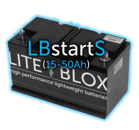 Batterie LBstartS light starter battery 15-50Ah