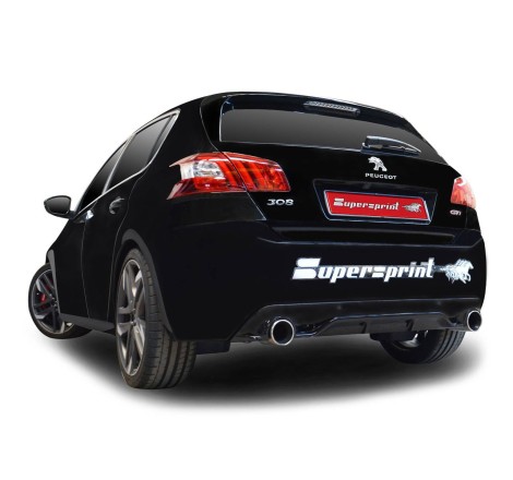 Downpipe avec catalyseur métallique Supersprint pour Peugeot 308 II GTi THP (2014-2019)