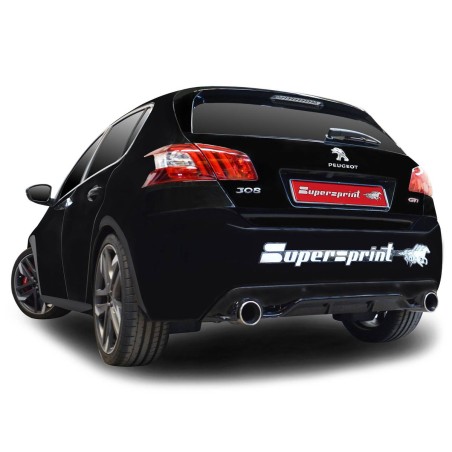 Downpipe avec catalyseur métallique Supersprint pour Peugeot 308 II GTi THP (2014-2019)