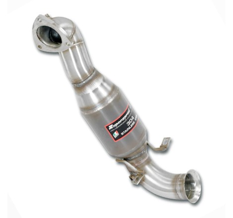 DownPipe Supersprint avec catalyseur métallique 100CC pour Peugeot RCZ 1.6 THP