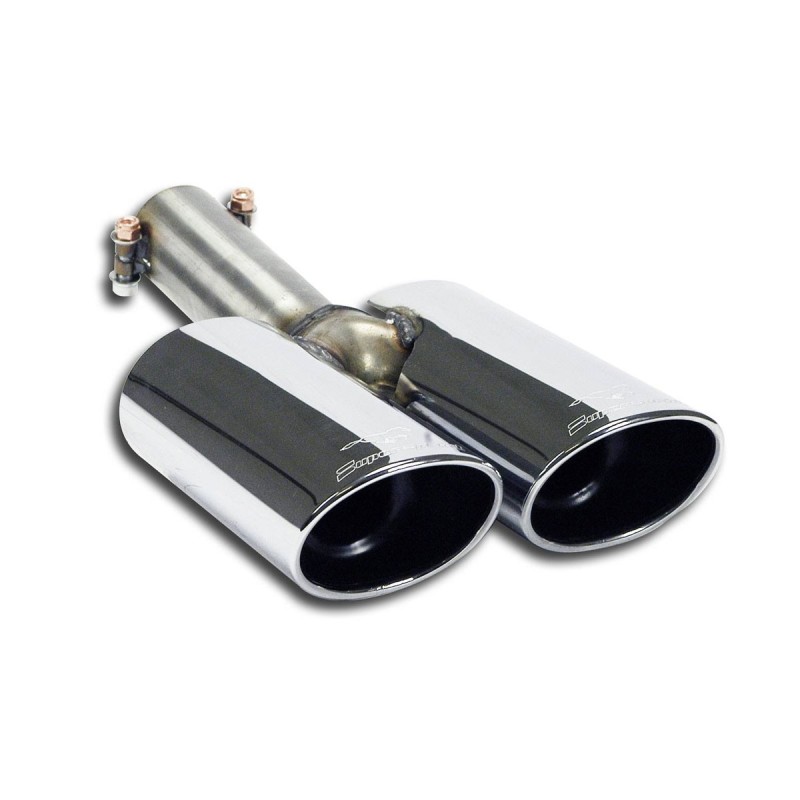 Embouts d'échappement 100x75 Supersprint pour Peugeot RCZ 1.6 THP