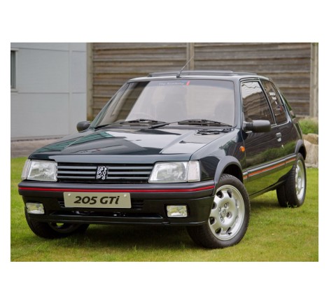 Pack Performance (Silencieux arrière Gr. N) Supersprint pour Peugeot 205 GTi