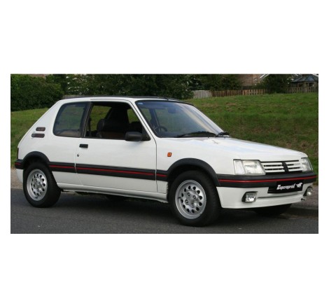 Pack Performance (Silencieux arrière Gr. N) Supersprint pour Peugeot 205 GTi