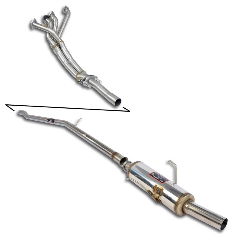 Pack Performance (Silencieux arrière Gr. N) Supersprint pour Peugeot 205 GTi
