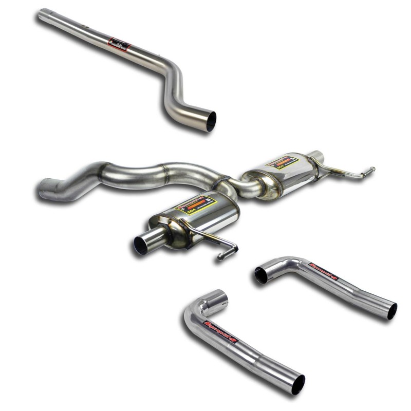 Pack Course/Race "Cat-back" Supersprint pour Renault Clio 3 RS / CUP / Gordini