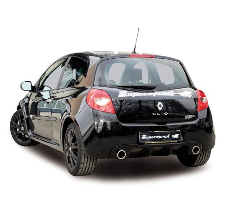 Pack Course/Race "Cat-back" Supersprint pour Renault Clio 3 RS / CUP / Gordini