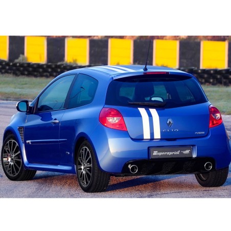Pack Course/Race "Cat-back" Supersprint pour Renault Clio 3 RS / CUP / Gordini