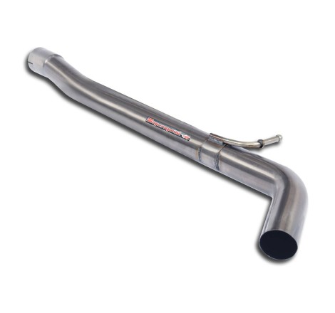 Intermédiaire / Tube central Supersprint pour Renault Clio 4 RS / RS Trophy (remplace le silencieux central d'origine)